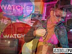 Nahé lesbičky: Jezebelle a Leyas sa stretnú so senzuálnym lesbickým stretnutím