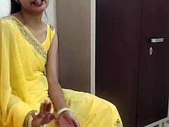 Indisk svärmor får sin smutsiga önskan uppfylld i hemgjord video