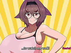 Store bryster og bryster - Episode 1 af Hentai Family