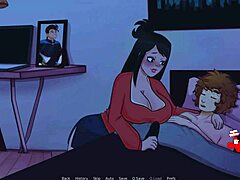 HD 1080p animation of public sex in Hero Sex Academia - Gameplay 4