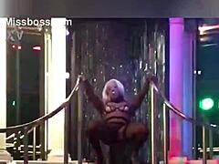 Certified exotic dancer performs solo show