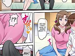 Cartoon Hentai: Stiefmoeders met grote kont en borsten
