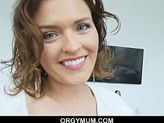 Krissy Lynn, aroused stepmother, desires another encounter