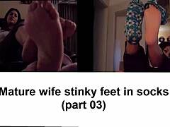 Dacă picioarele sunt adorate într-un videoclip senzual de fetiș al picioarelor