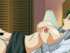 Poikapuoli tyydyttää kypsän äitipuolensa toiveet japanilaisessa animaatiossa