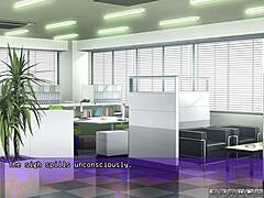NTRゲームで妻のマンコがファックされる英語の字幕付きアニメビデオ