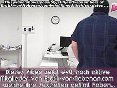 German doctor gives a fat and ugly man a blowjob in the hospital