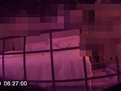 Amateur stepmom caught on hidden camera during multiple orgasms with stepson