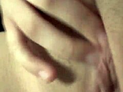 Solo masturbation session turns into intense orgasm