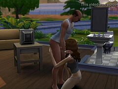 Emocionální fantazie: cizinec vstoupí do našeho domova, aby si přečetl parodii Bible Sims 4
