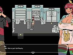 एनिमेटेड कार्टून स्पूकी मिल्क लाइफ में पोर्न गेम से मिलता है