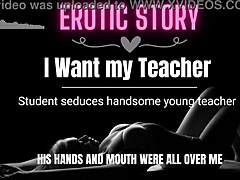 Teacher and student explore their erotic desires in audio