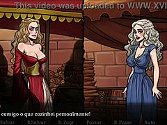 Το μεταφρασμένο πορνό συναντά το παιχνίδι οπτικού μυθιστορήματος στο επεισόδιο 5 του Game of Whores