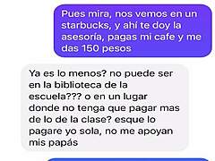 Uma linda adolescente latina é fodida no cu por um grande pau preto