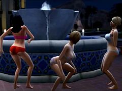 Explore the world of simzappers with this interracial porn video